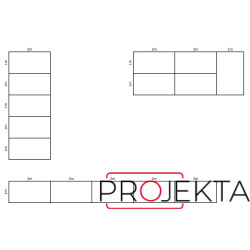 Mobilní pódium 5x2m